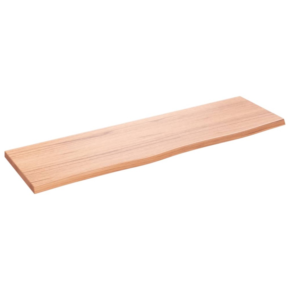 vidaXL Πάγκος Μπάνιου Αν. Καφέ 100 x 30 x 2 εκ. Επεξεργ. Μασίφ Ξύλο