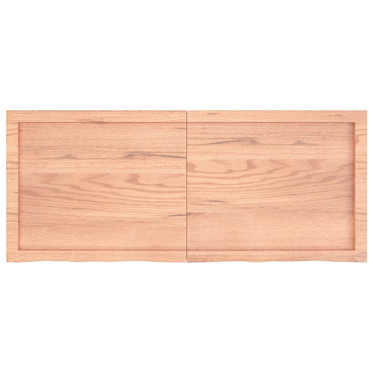 vidaXL Πάγκος Μπάνιου Αν. Καφέ 120 x 50 x 6 εκ. Επεξεργ. Μασίφ Ξύλο