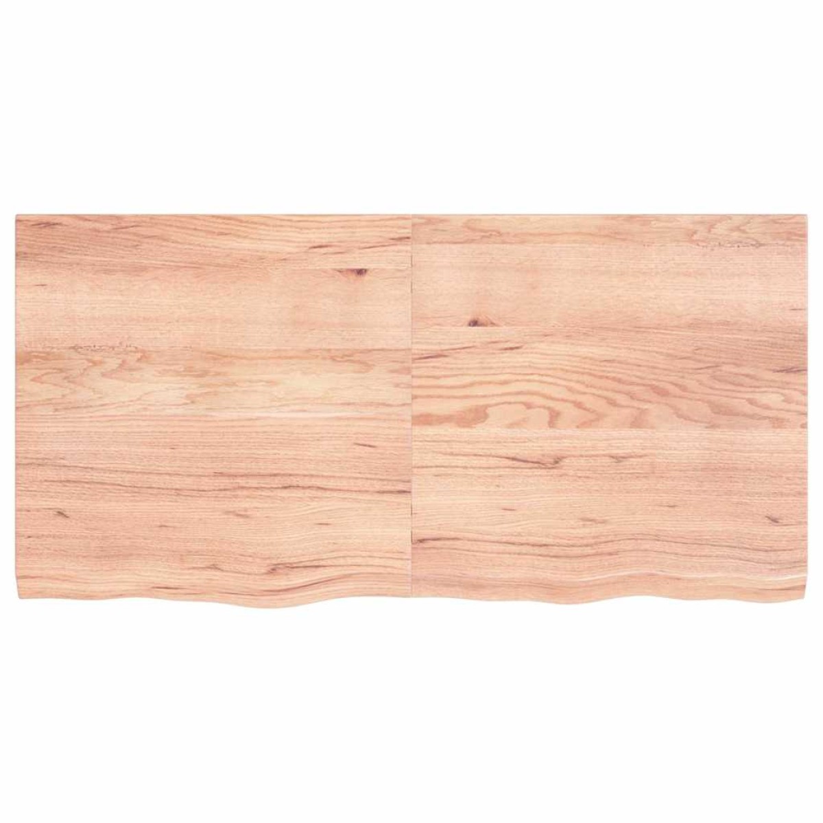 vidaXL Πάγκος Μπάνιου Αν. Καφέ 120 x 60 x 4 εκ. Επεξεργ. Μασίφ Ξύλο