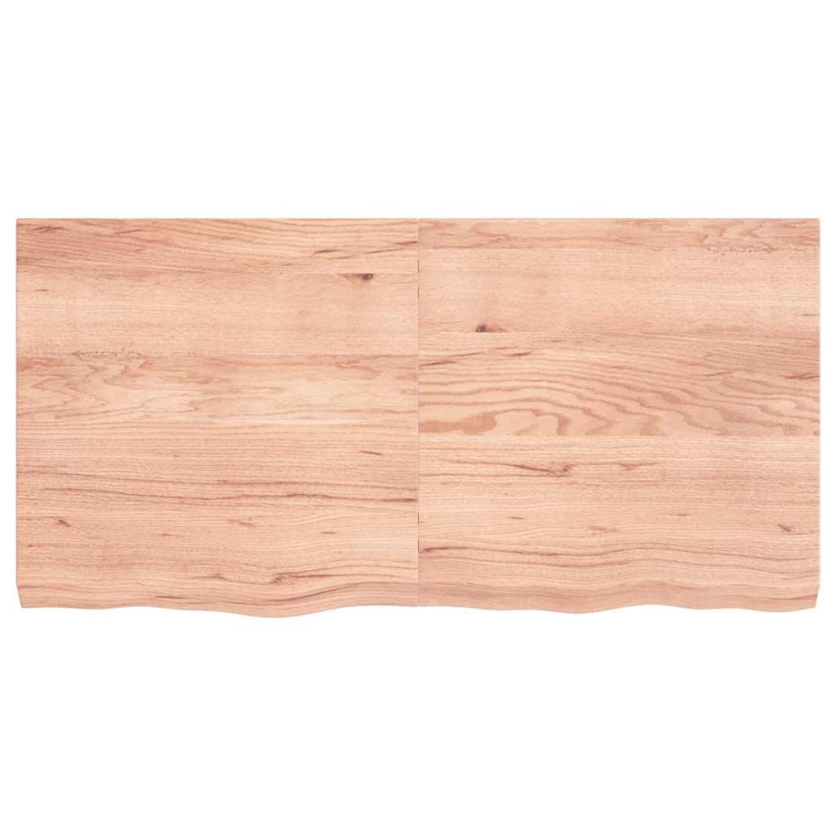 vidaXL Πάγκος Μπάνιου Αν. Καφέ 120 x 60 x 6 εκ. Επεξεργ. Μασίφ Ξύλο