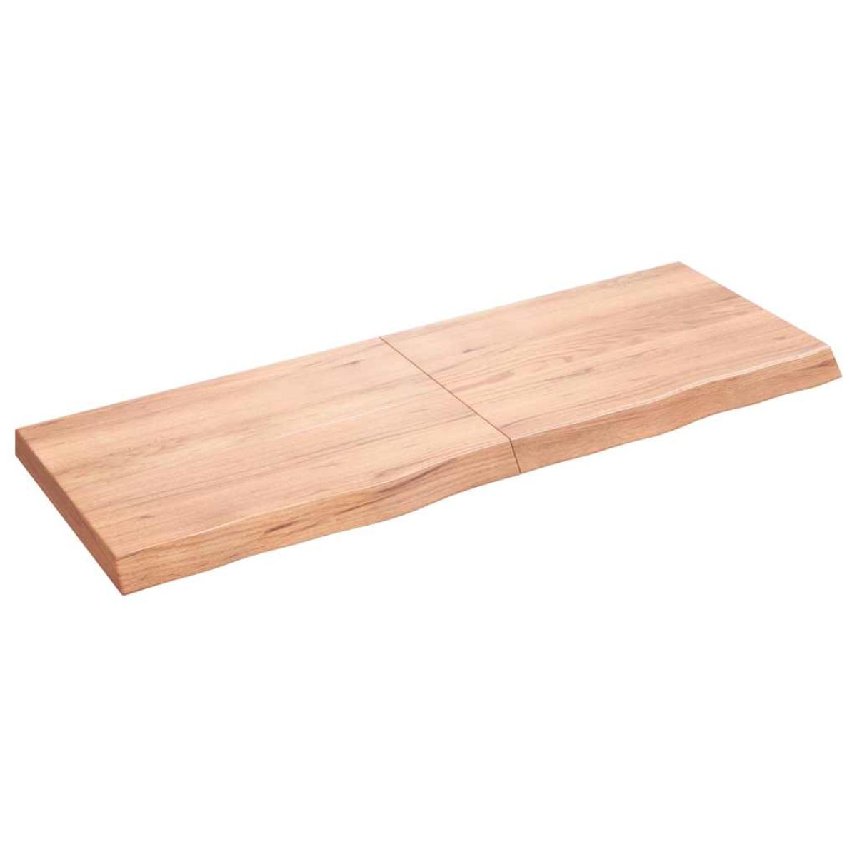 vidaXL Πάγκος Μπάνιου Αν. Καφέ 140 x 50 x 6 εκ. Επεξεργ. Μασίφ Ξύλο