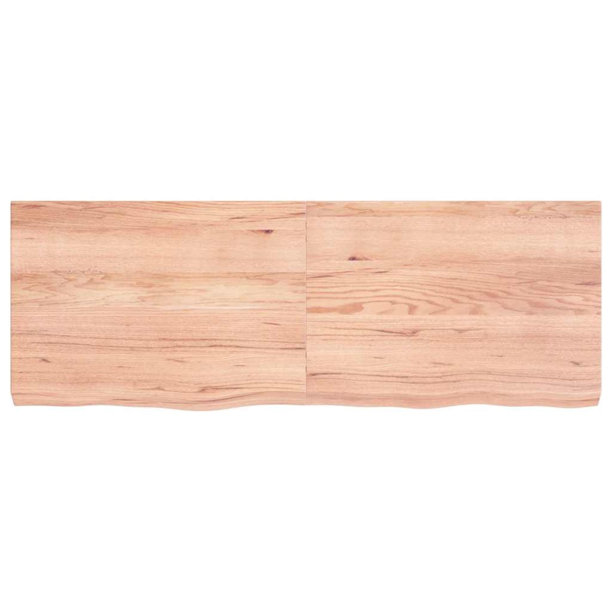 vidaXL Πάγκος Μπάνιου Αν. Καφέ 140 x 50 x 6 εκ. Επεξεργ. Μασίφ Ξύλο