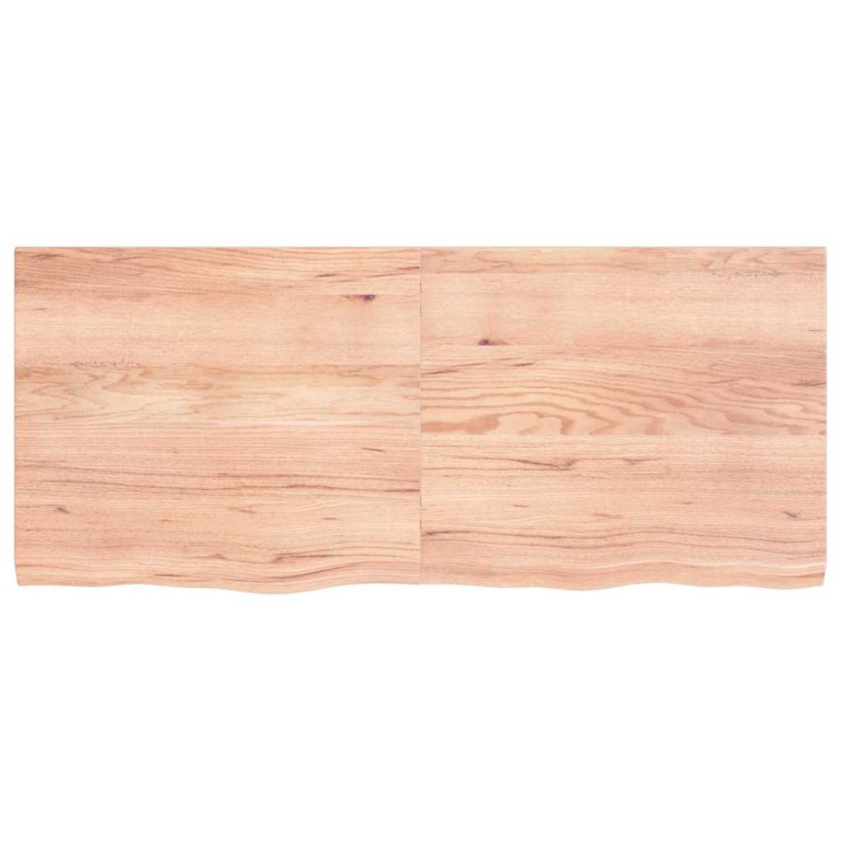 vidaXL Πάγκος Μπάνιου Αν. Καφέ 140 x 60 x 4 εκ. Επεξεργ. Μασίφ Ξύλο