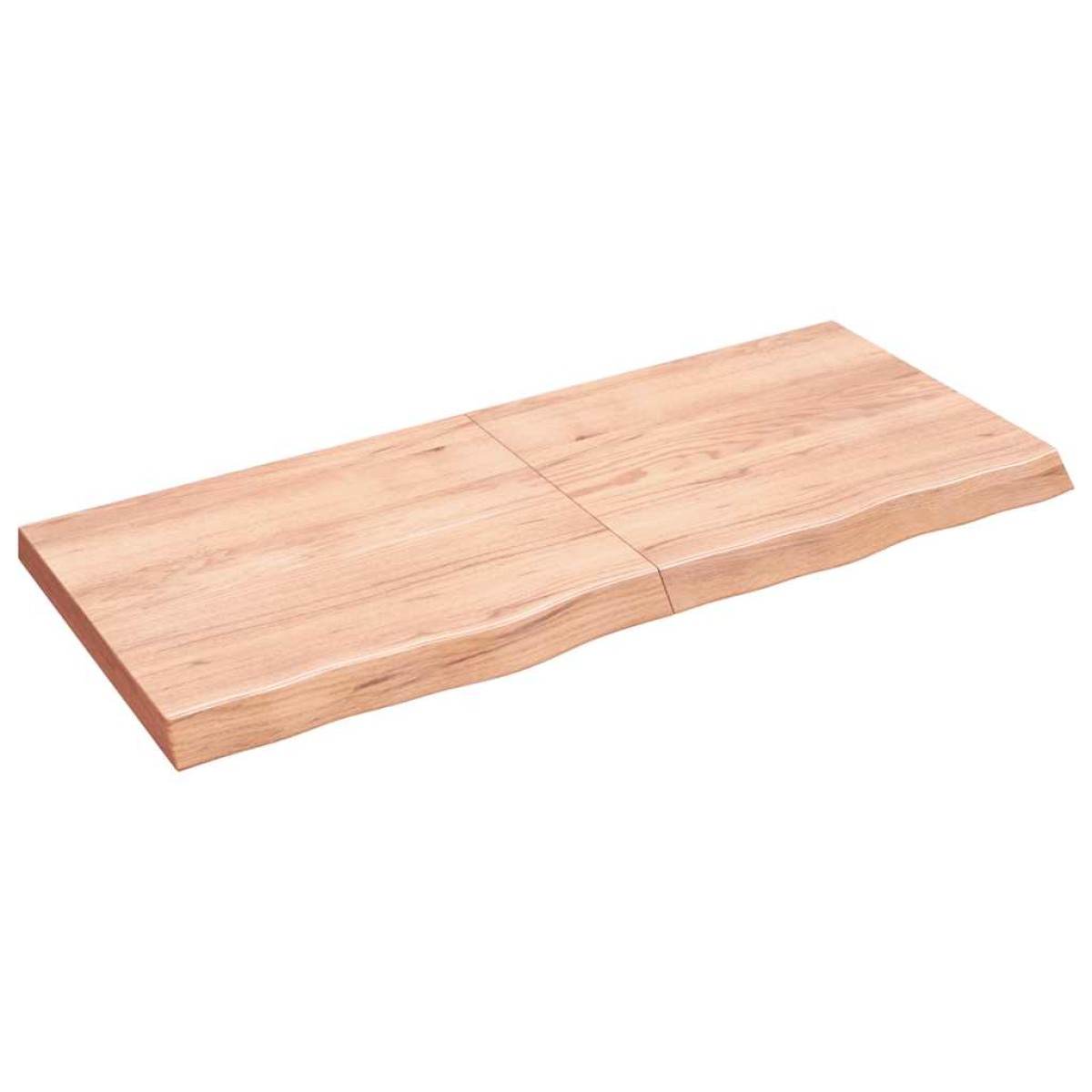 vidaXL Πάγκος Μπάνιου Αν. Καφέ 140 x 60 x 6 εκ. Επεξεργ. Μασίφ Ξύλο