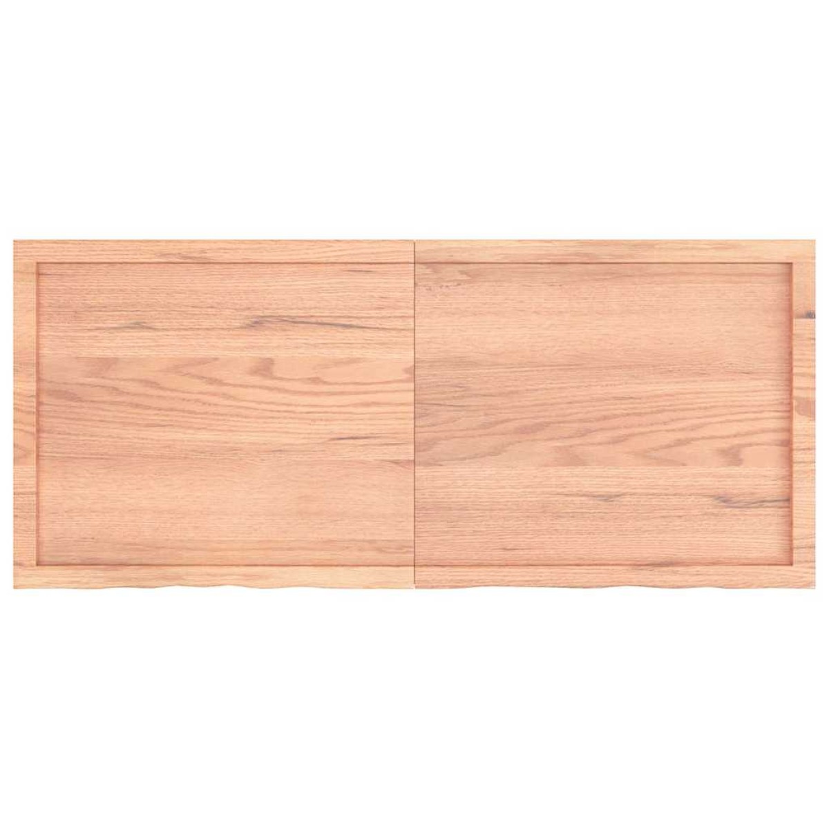vidaXL Πάγκος Μπάνιου Αν. Καφέ 140 x 60 x 6 εκ. Επεξεργ. Μασίφ Ξύλο