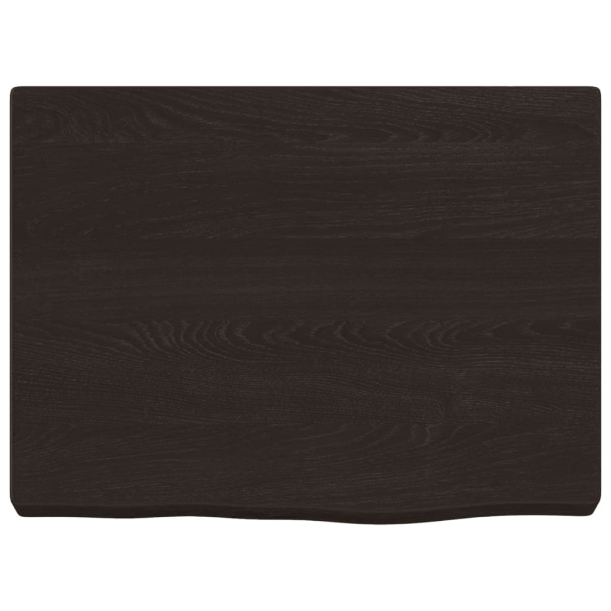 vidaXL Πάγκος Μπάνιου Σκ. Γκρι 40x30x(2-4) εκ. Επεξ. Μασίφ Ξύλο