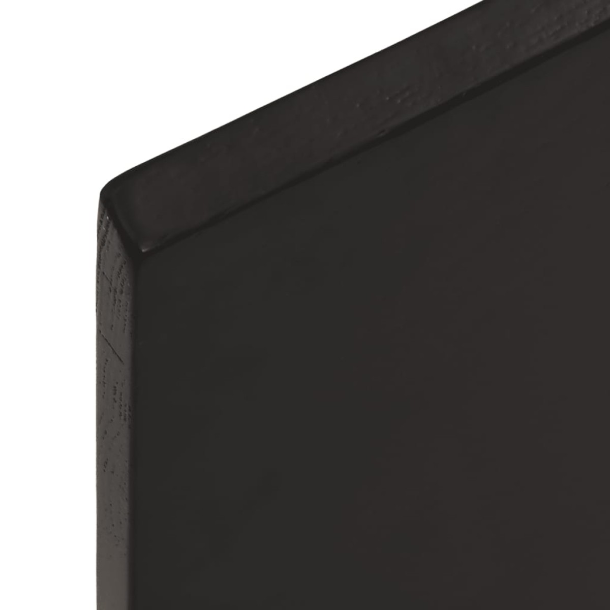vidaXL Πάγκος Μπάνιου Σκ. Γκρι 40x40x(2-4) εκ. Επεξ. Μασίφ Ξύλο