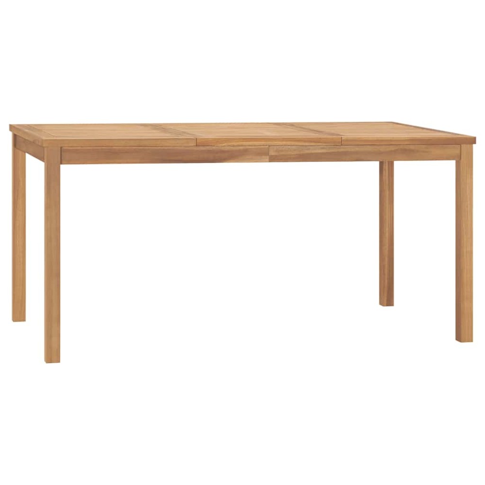 vidaXL Τραπεζαρία Κήπου 160 x 80 x 77 εκ. από Μασίφ Ξύλο Teak