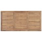 vidaXL Τραπεζαρία Κήπου 160 x 80 x 77 εκ. από Μασίφ Ξύλο Teak