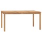 vidaXL Τραπεζαρία Κήπου 160 x 80 x 77 εκ. από Μασίφ Ξύλο Teak