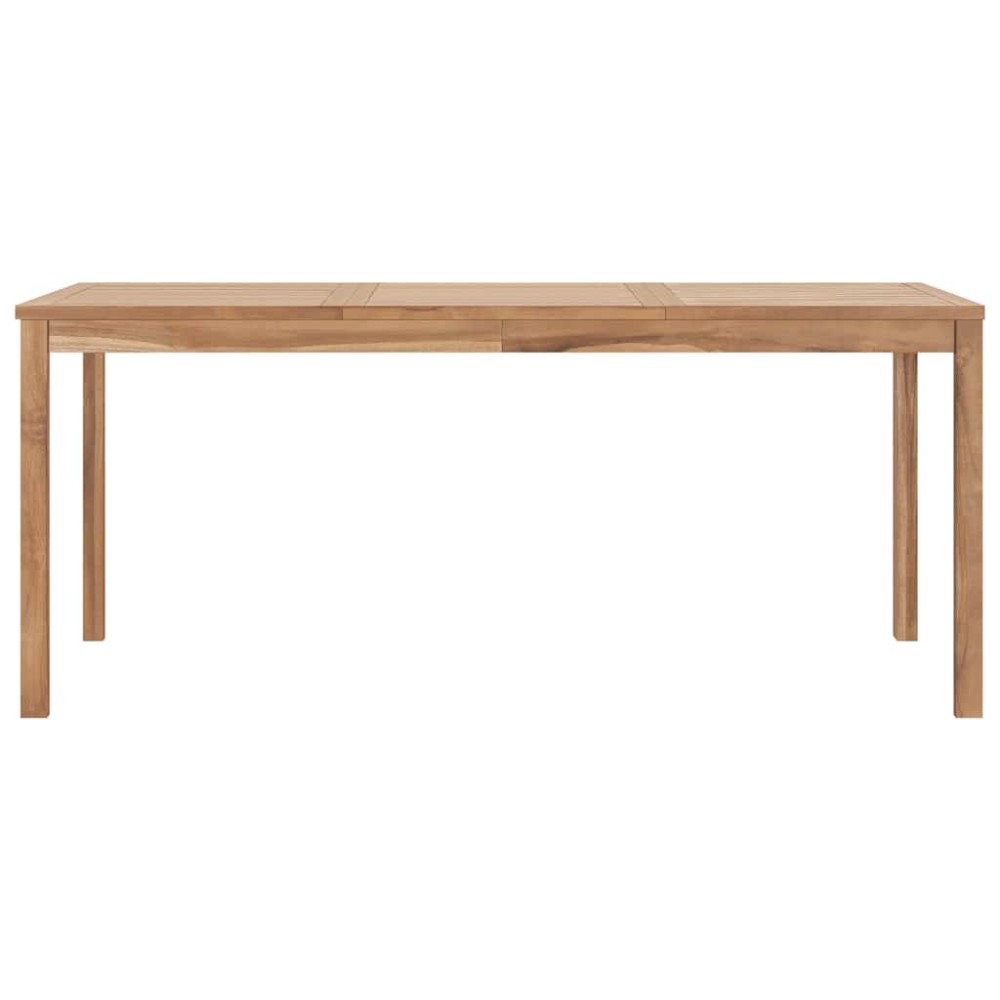 vidaXL Τραπεζαρία Κήπου 180 x 90 x 77 εκ. από Μασίφ Ξύλο Teak