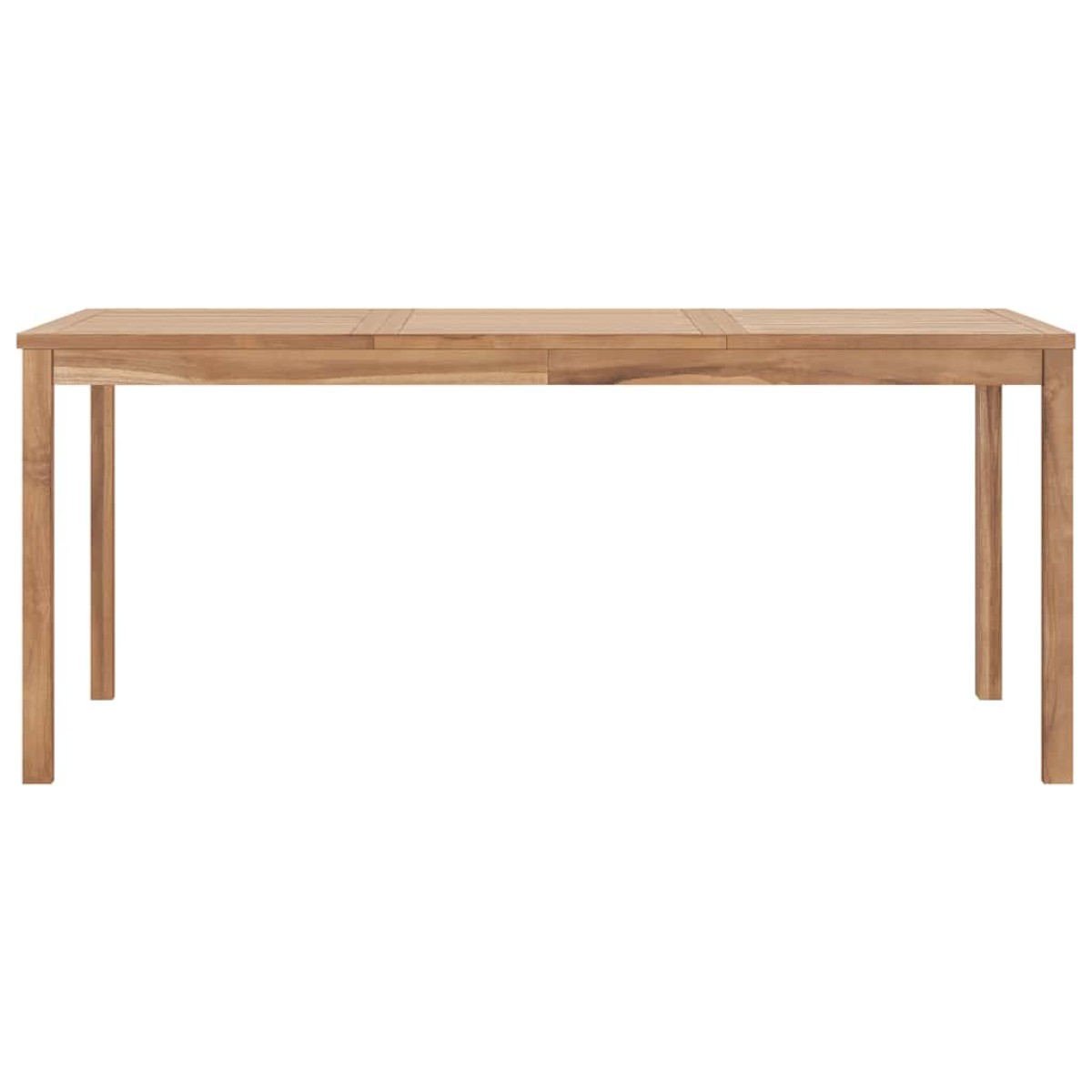 vidaXL Τραπεζαρία Κήπου 180 x 90 x 77 εκ. από Μασίφ Ξύλο Teak