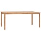 vidaXL Τραπεζαρία Κήπου 180 x 90 x 77 εκ. από Μασίφ Ξύλο Teak