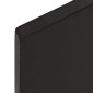 vidaXL Πάγκος Μπάνιου Σκούρο Γκρι 100x60x2 εκ. Επεξεργ. Μασίφ Ξύλο
