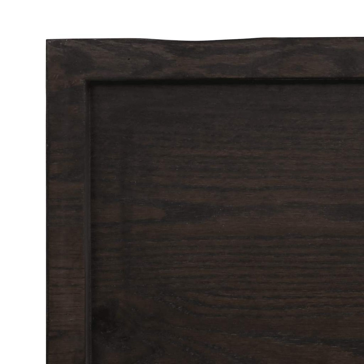 vidaXL Πάγκος Μπάνιου Σκ. Γκρι 120x60x4 εκ. Επεξ. Μασίφ Ξύλο