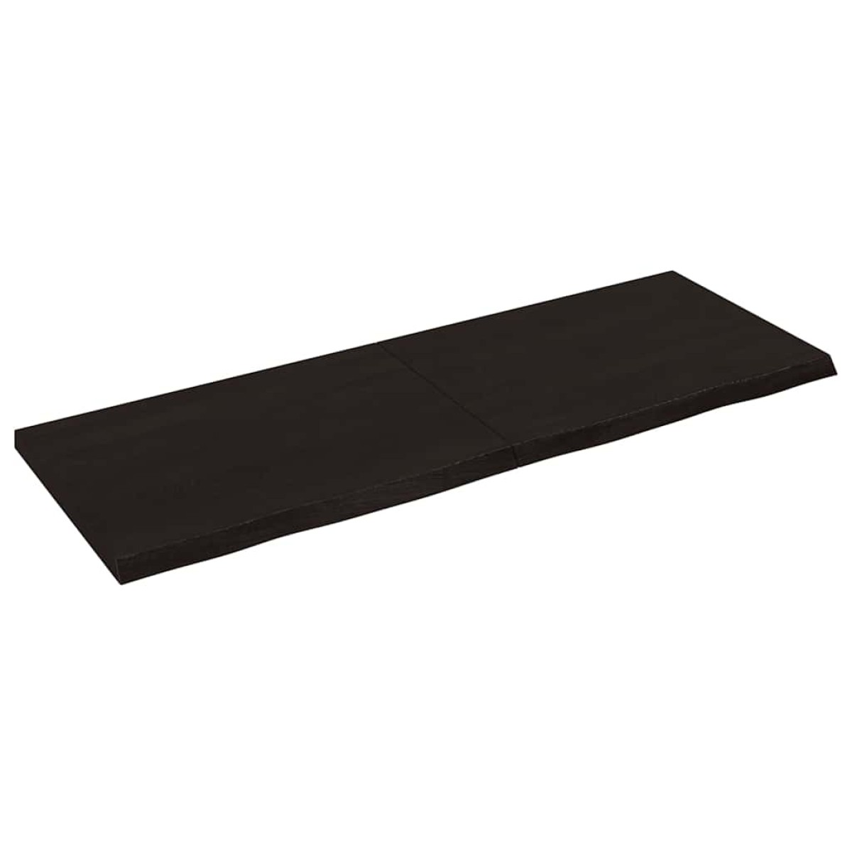 vidaXL Πάγκος Μπάνιου Σκ. Γκρι 140x50x4 εκ. Επεξ. Μασίφ Ξύλο