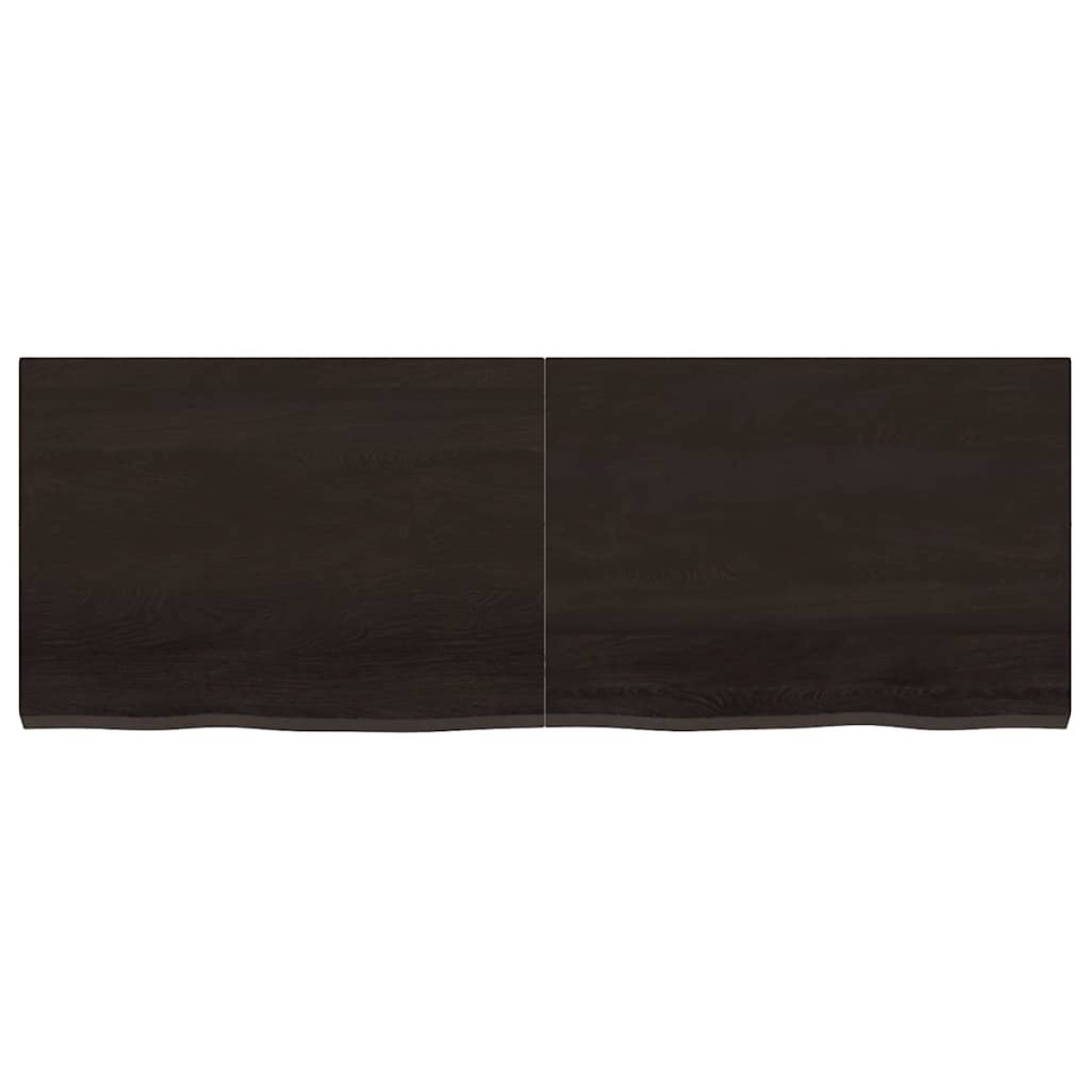 vidaXL Πάγκος Μπάνιου Σκ. Γκρι 140x50x4 εκ. Επεξ. Μασίφ Ξύλο
