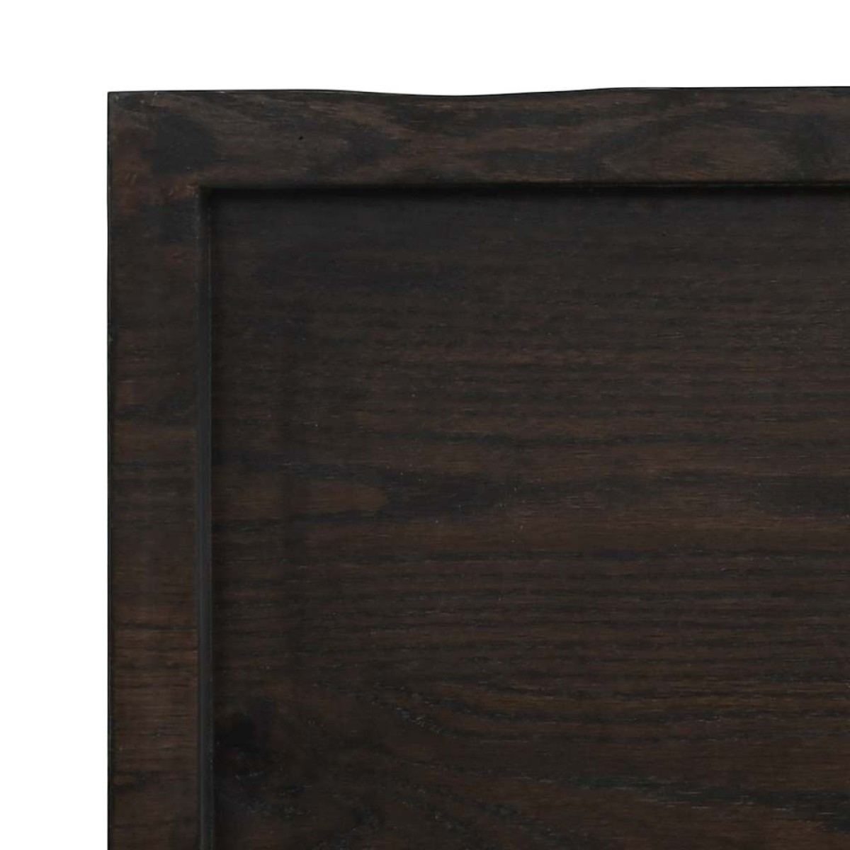 vidaXL Πάγκος Μπάνιου Σκ. Γκρι 140x50x4 εκ. Επεξ. Μασίφ Ξύλο