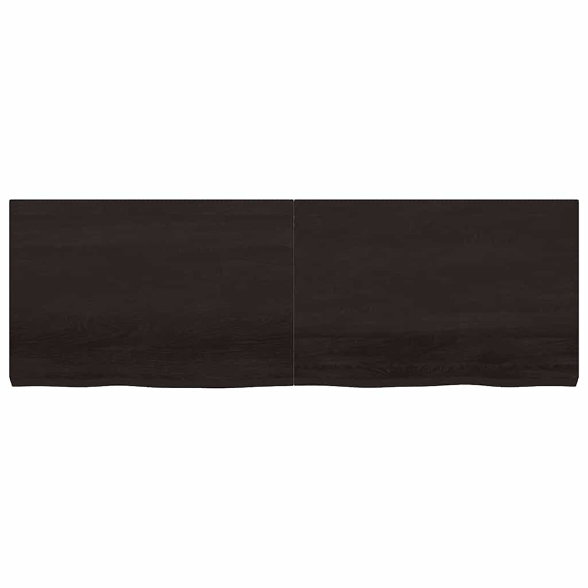 vidaXL Πάγκος Μπάνιου Σκούρο Γκρι 180x60x6 εκ. Επεξεργ. Μασίφ Ξύλο