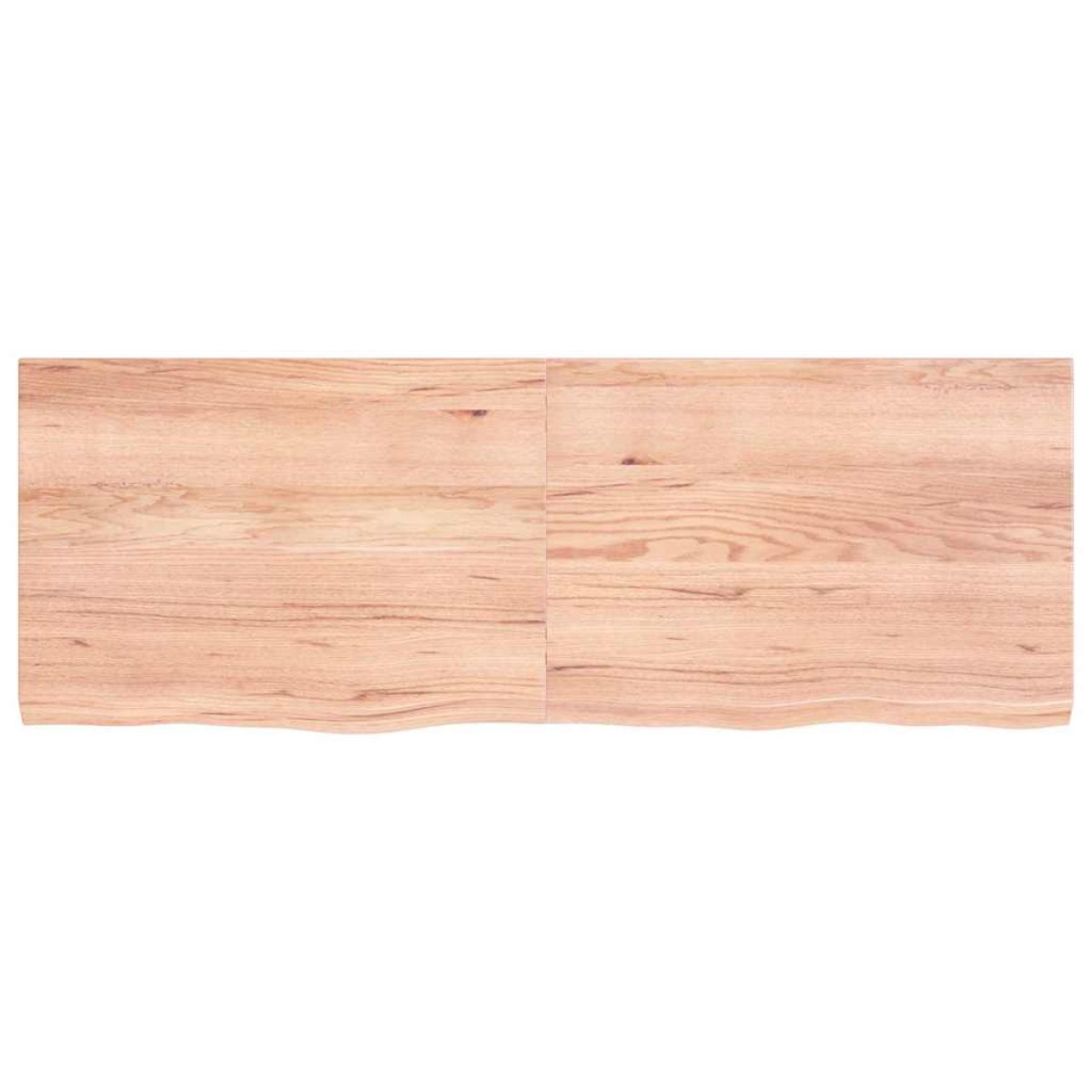 vidaXL Επιφάνεια Τραπεζιού Αν. Καφέ 140x50x4 εκ Επεξ. Μασίφ Ξύλο Δρυός