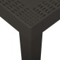 vidaXL Τραπέζι Κήπου Ανθρακί 79 x 65 x 72 εκ. από Πλαστικό