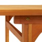 vidaXL Τραπεζαρία Κήπου 280 x 90 x 75 εκ. από Μασίφ Ξύλο Ακακίας
