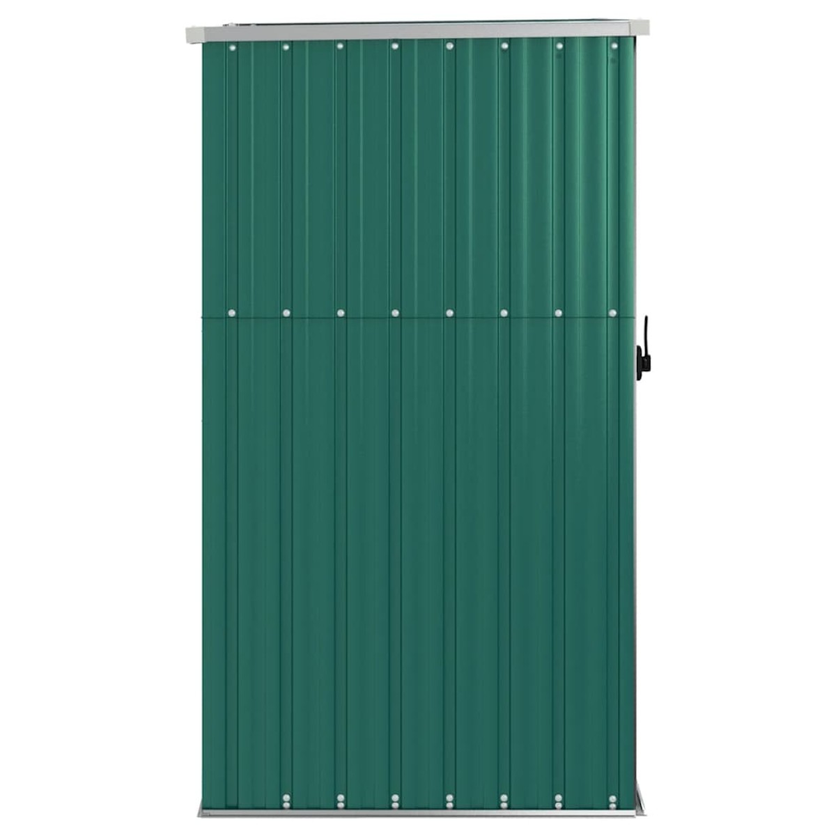 vidaXL Αποθήκη Εργαλείων Κήπου Πράσινη 88x89x161 εκ. Γαλβαν. Ατσάλι