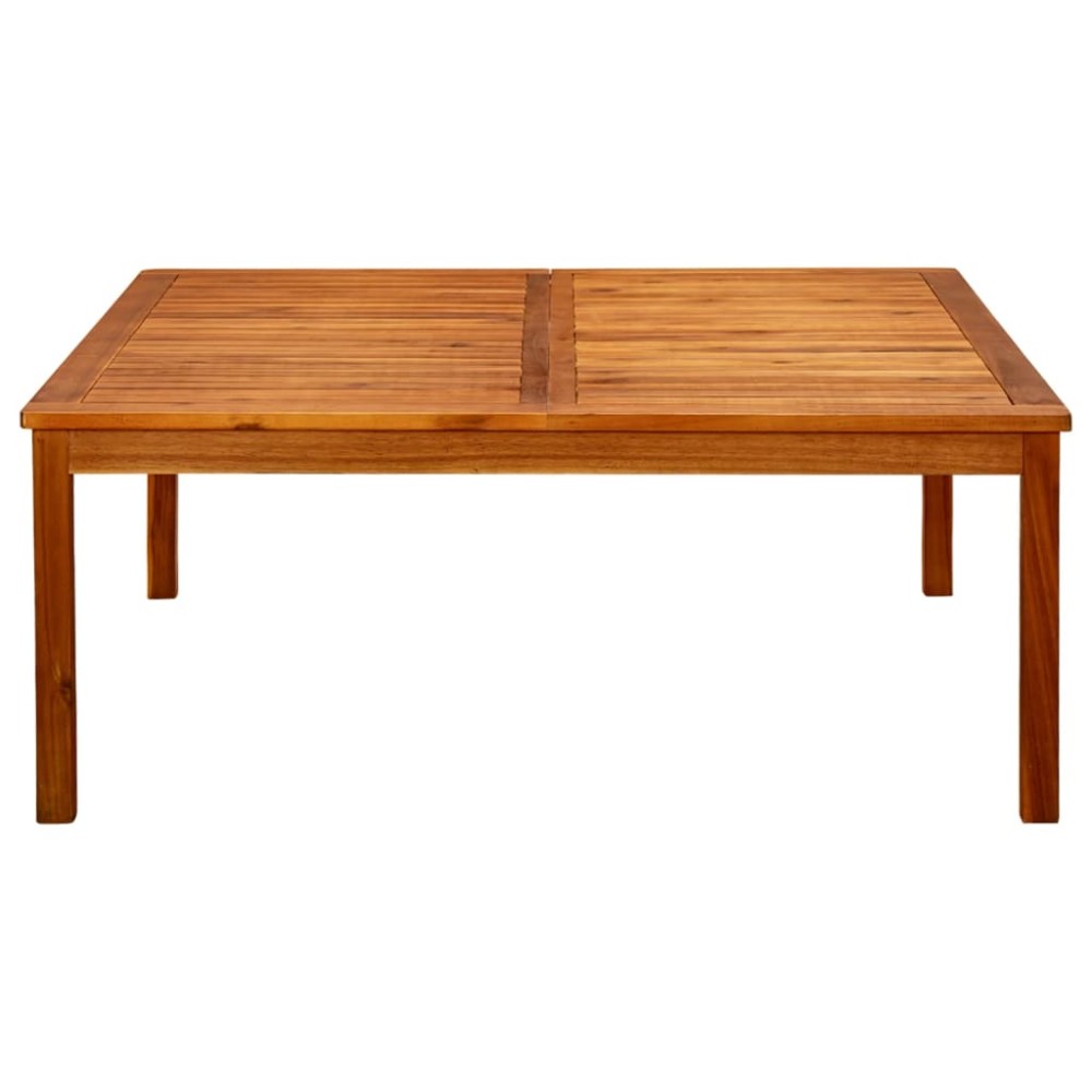 vidaXL Τραπεζάκι Σαλονιού Κήπου 110 x 110 x 45 εκ. Μασίφ Ξύλο Ακακίας