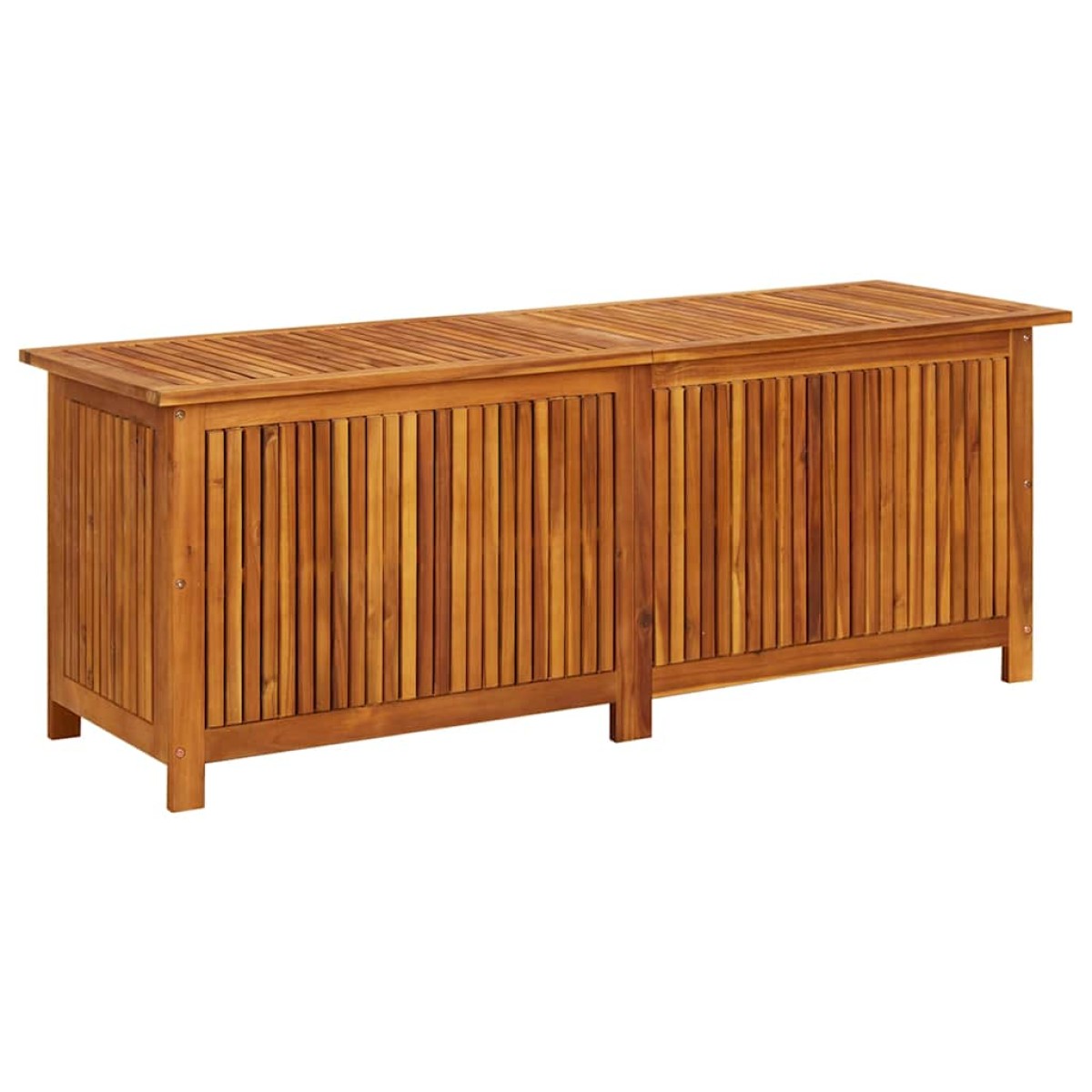 vidaXL Μπαούλο Αποθήκευσης Κήπου 150x50x58 εκ. από Μασίφ Ξύλο Ακακίας