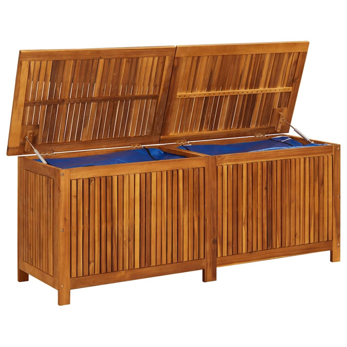 vidaXL Μπαούλο Αποθήκευσης Κήπου 150x50x58 εκ. από Μασίφ Ξύλο Ακακίας