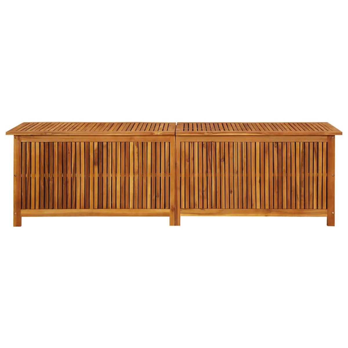 vidaXL Μπαούλο Αποθήκευσης Κήπου 200x50x58 εκ. από Μασίφ Ξύλο Ακακίας