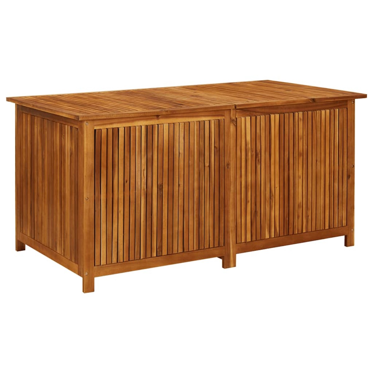 vidaXL Μπαούλο Αποθήκευσης Κήπου 150x80x75 εκ. από Μασίφ Ξύλο Ακακίας