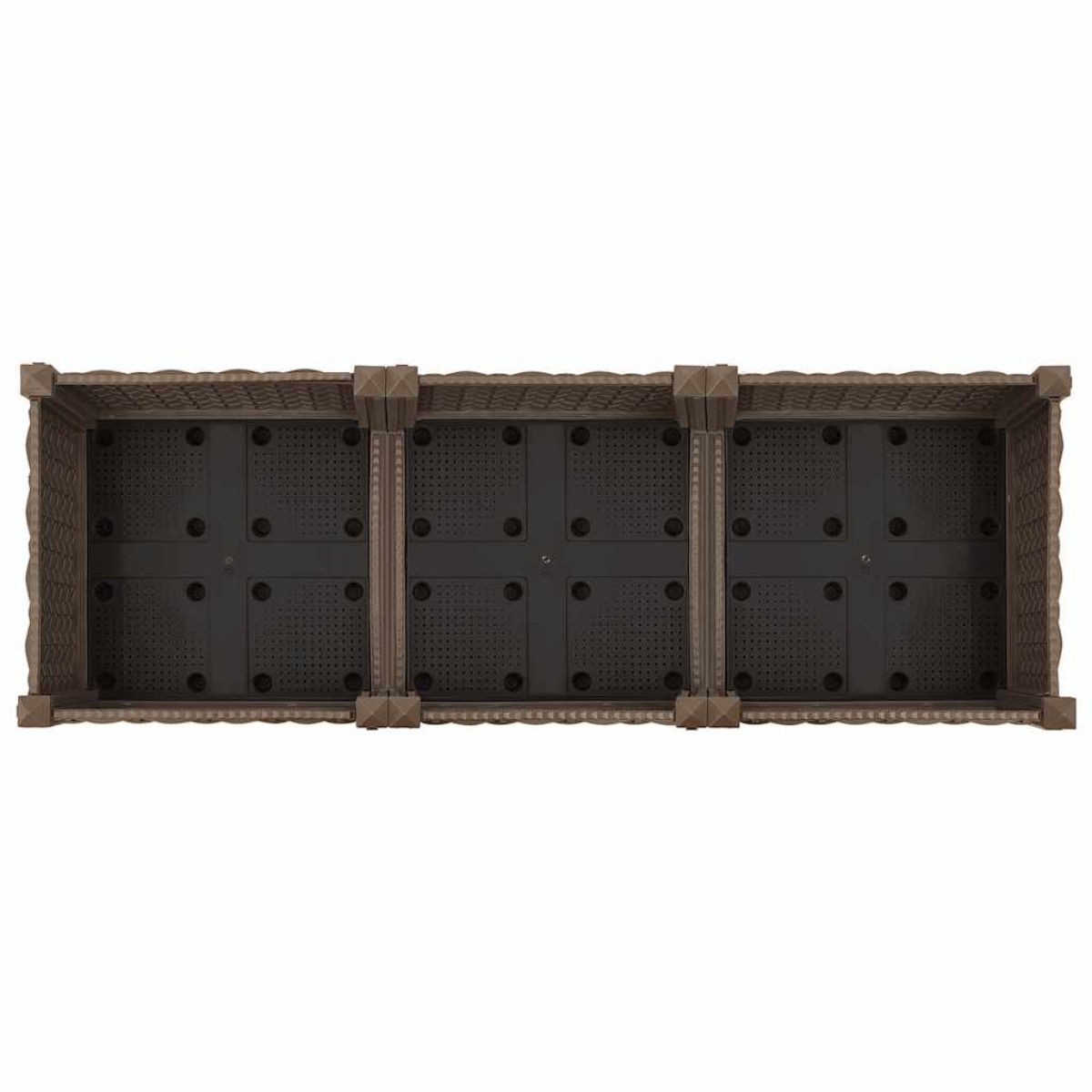 vidaXL Ζαρντινιέρα 120 x 40 x 23 εκ. από Πολυπροπυλένιο