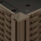 vidaXL Ζαρντινιέρα 120 x 40 x 23 εκ. από Πολυπροπυλένιο