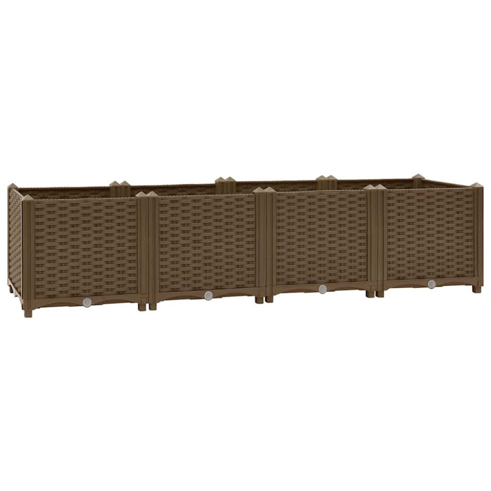 vidaXL Υπερυψωμένο Κρεβάτι 160x40x38 εκ. από Πολυπροπυλένιο