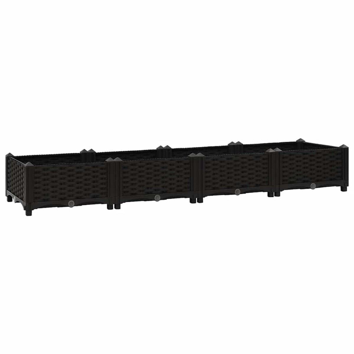 vidaXL Ζαρντινιέρα 160 x 40 x 23 εκ. από Πολυπροπυλένιο