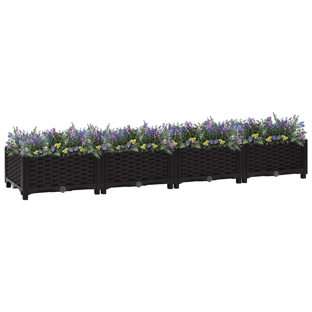 vidaXL Ζαρντινιέρα 160 x 40 x 23 εκ. από Πολυπροπυλένιο