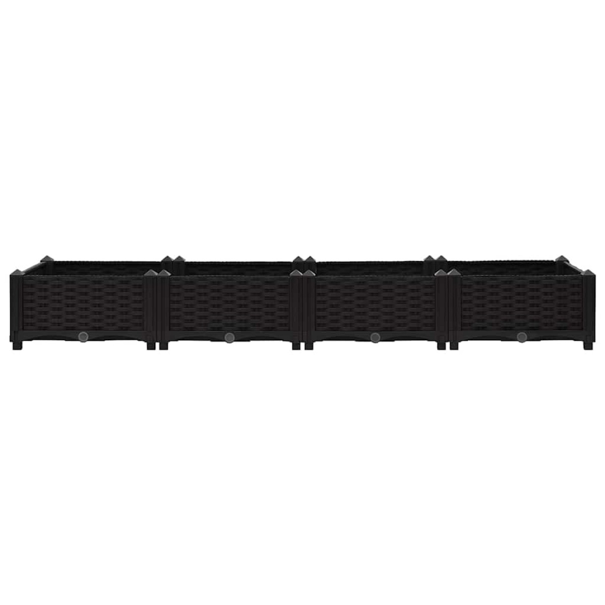 vidaXL Ζαρντινιέρα 160 x 40 x 23 εκ. από Πολυπροπυλένιο