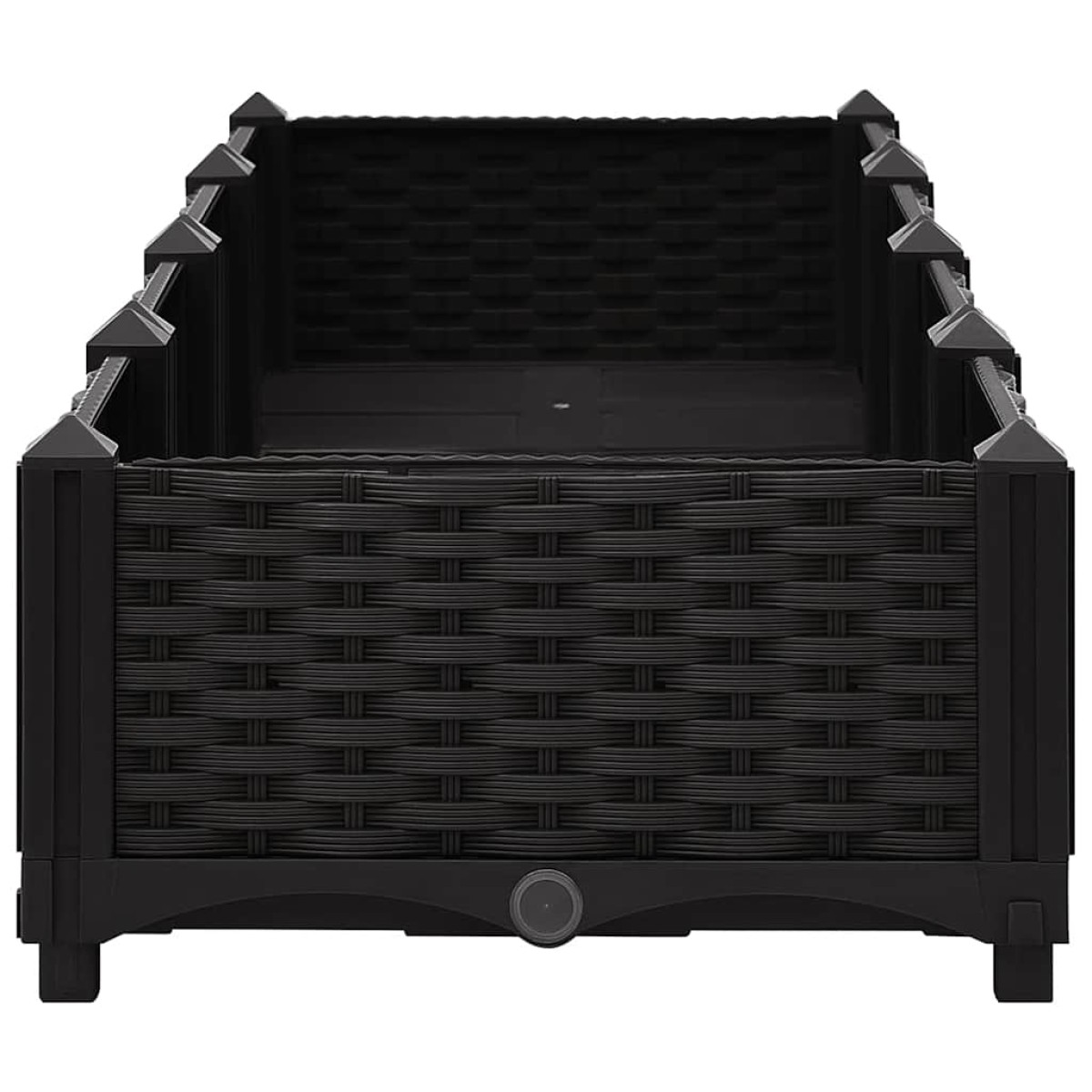 vidaXL Ζαρντινιέρα 160 x 40 x 23 εκ. από Πολυπροπυλένιο