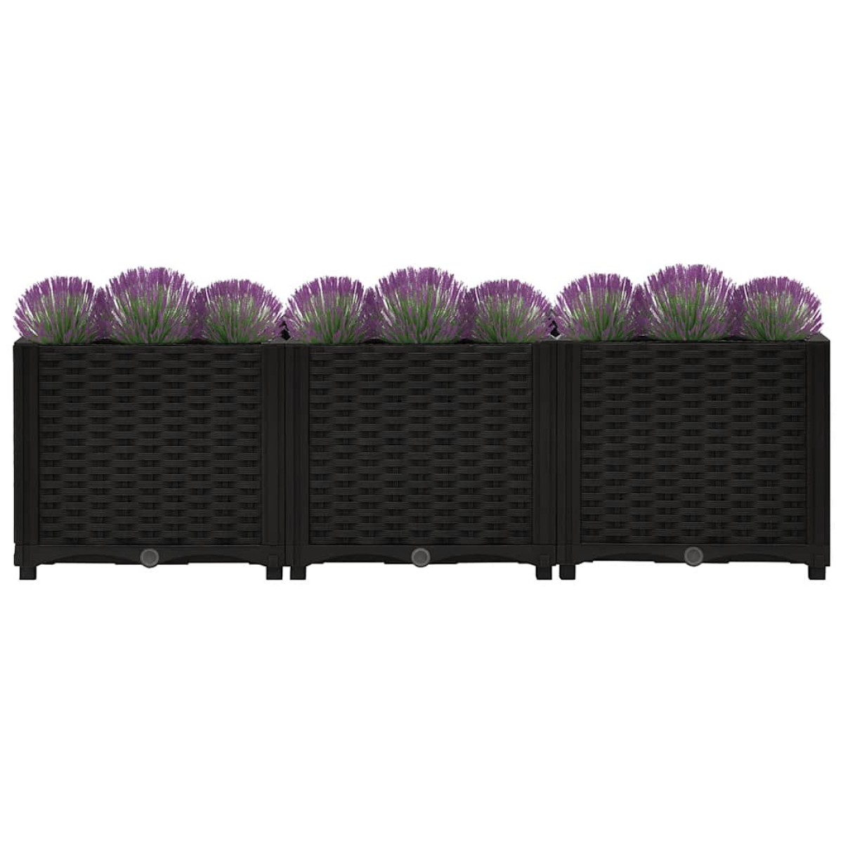 vidaXL Ζαρντινιέρα 120 x 40 x 38 εκ. από Πολυπροπυλένιο