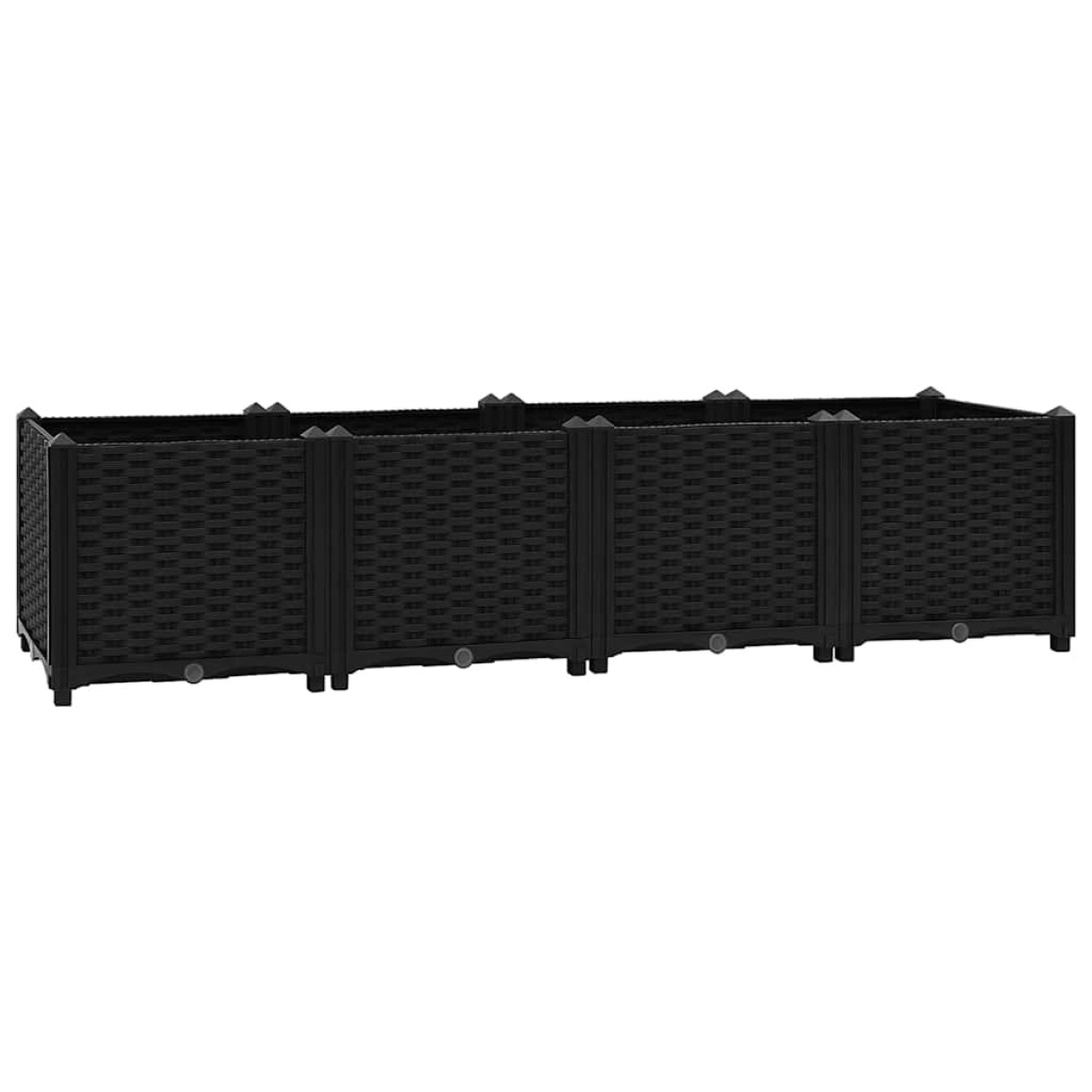 vidaXL Ζαρντινιέρα 160 x 40 x 38 εκ. από Πολυπροπυλένιο