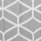vidaXL Χαλί Εξωτερικού Χώρου Γκρι 140 x 200 εκ. από Πολυπροπυλένιο