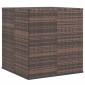 vidaXL Κουτί Μαξιλαριού Κήπου Καφέ 100x97,5x104 εκ. Ρατάν Πολυαιθ.
