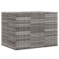 vidaXL Κουτί Μαξιλαριού Κήπου Γκρι 145x100x103 εκ. Ρατάν Πολυαιθ.