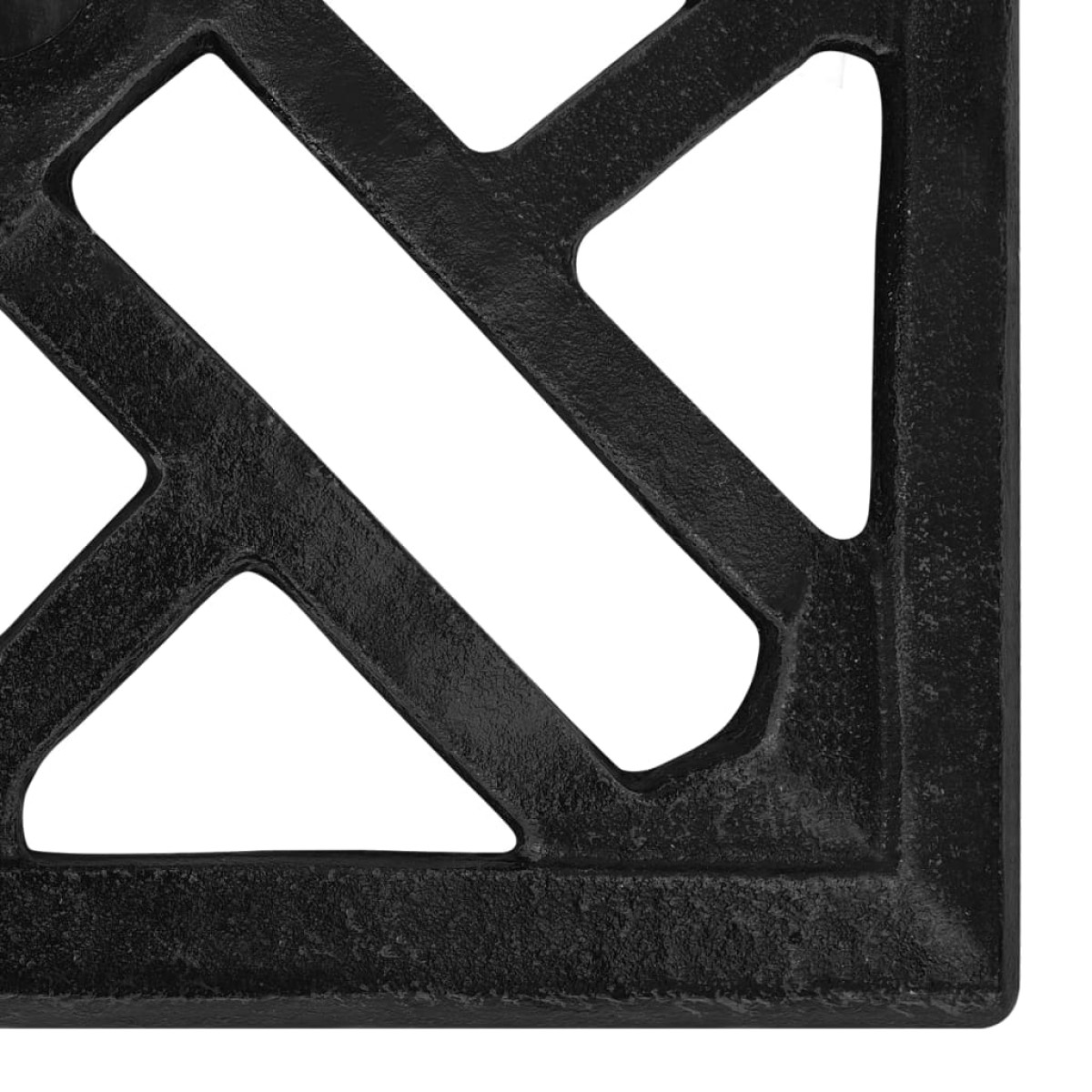 vidaXL Βάση Ομπρέλας Μαύρη 44 x 44 x 31 εκ. από Χυτοσίδηρο