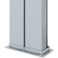 vidaXL Σκίαστρο Πλαϊνό Συρόμενο Μπλε 180 x 1000 εκ.