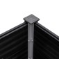 vidaXL Ζαρντινιέρα Κήπου Υπερυψωμένη Γκρι 300 x 100 x 54 εκ. από WPC