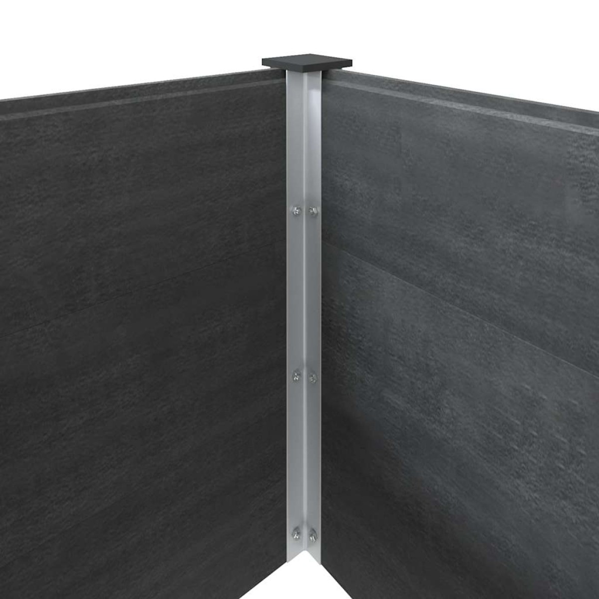vidaXL Ζαρντινιέρα Κήπου Υπερυψωμένη Γκρι 300 x 100 x 54 εκ. από WPC