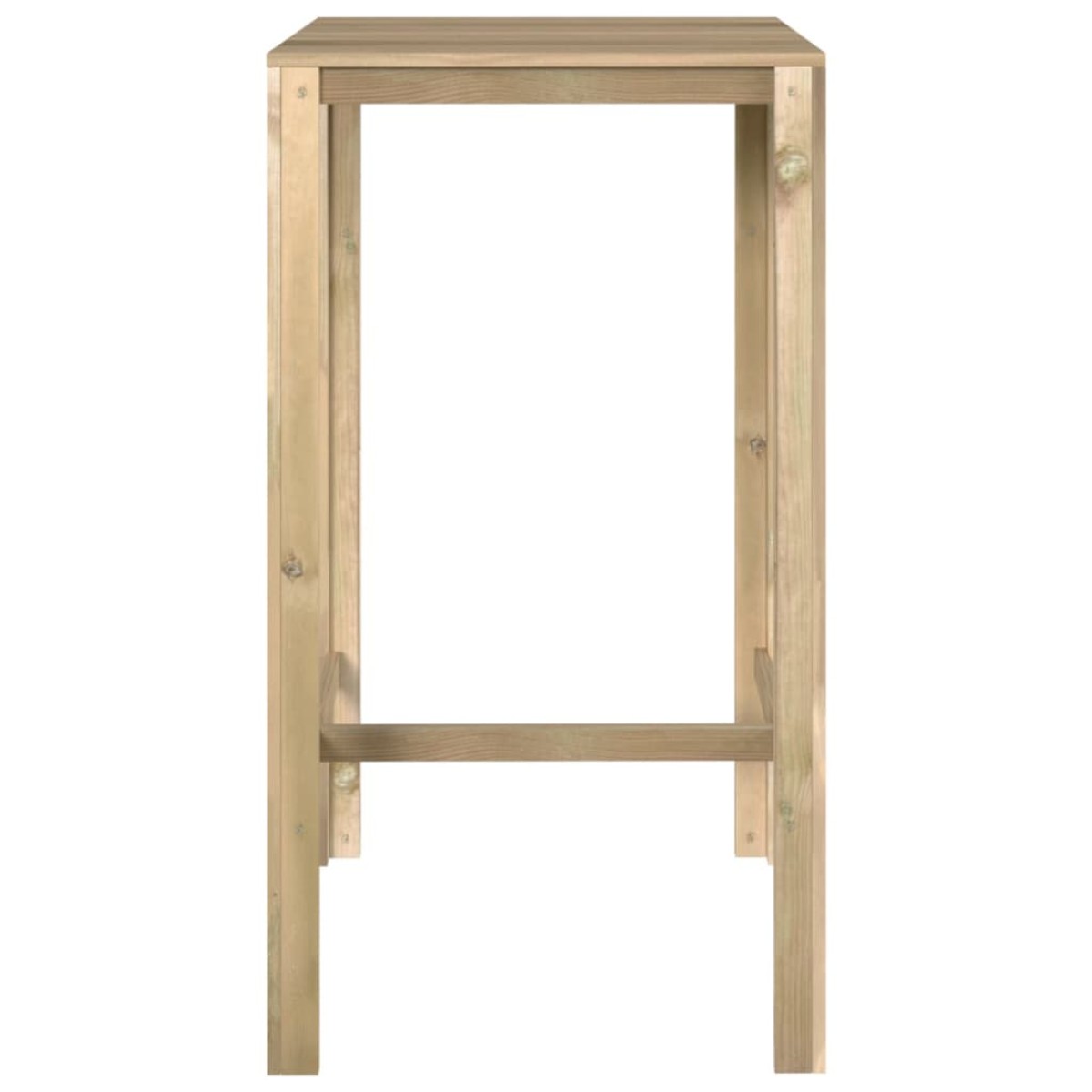 vidaXL Τραπέζι Μπαρ 60 x 60 x 110 εκ. από Εμποτισμένο Ξύλο Πεύκου