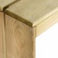 vidaXL Τραπέζι Μπαρ 100 x 60 x 110 εκ. από Εμποτισμένο Ξύλο Πεύκου